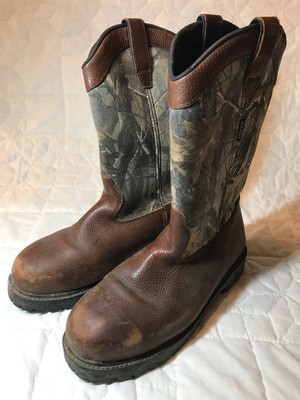 BRAZOS WATERPROOF Steel Toe Camouflage 