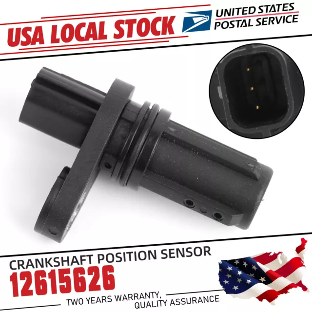 Engine Crankshaft Position Sensor For Buick Cadillac Chevrolet GMC 3.6L 12615626