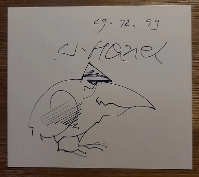 🖌️AUTOGRAMMSAMMLUNG! WALTER HANEL! orig. sign. Autogrammkarte! KUNST! 🎨🖌️