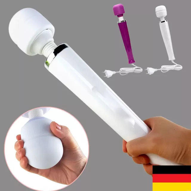 EU Magic Wand Massagestab Massager-Massagegerät-Wasserdicht-Vibrator-Stark