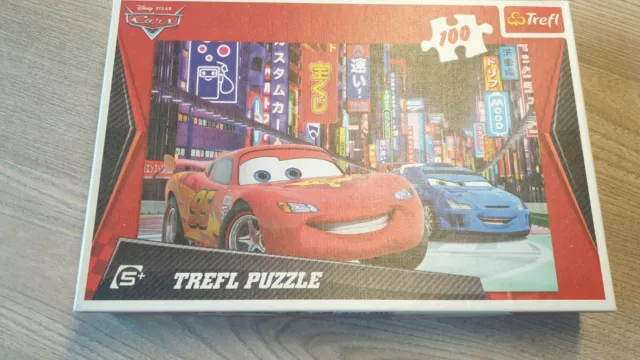 Puzzle Disney Pixar Cars Trefl Puzzle mit Lightning McQueen als Motiv 100 Teile