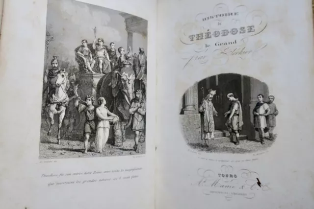 Histoire de Théodose le Grand d’après Fléchier. 1850
