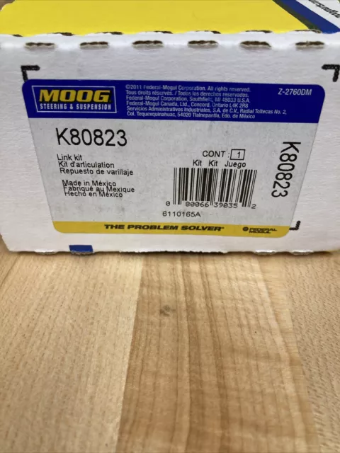 Suspension Stabilizer Bar Link-Kit Front Left Moog K80823 New