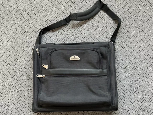 Original Samsonite Laptoptasche Notebooktasche mit gepolsterten Trageriemen Top!