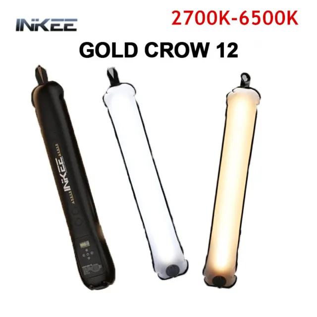 INKEE GC12 Gold Crow 12 Flexible Photography LED Video Air Light 2700K-6500K