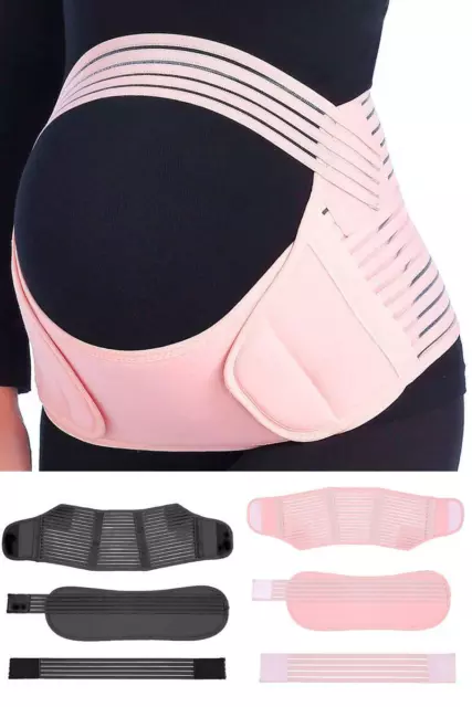 3pc Maternity Pregnancy Belt Support Waist Back Abdomen Pelvic Belly Band Brace