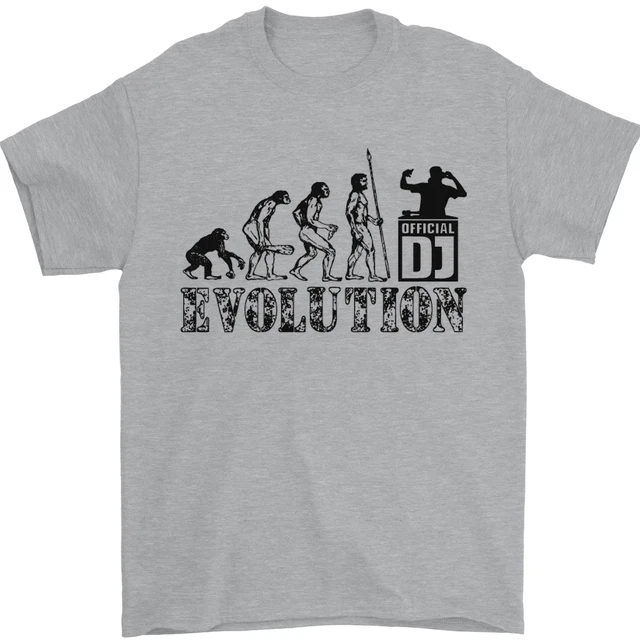 T-Shirt Homme Graphique Platine DJ - 100% Coton Pré-rétréci