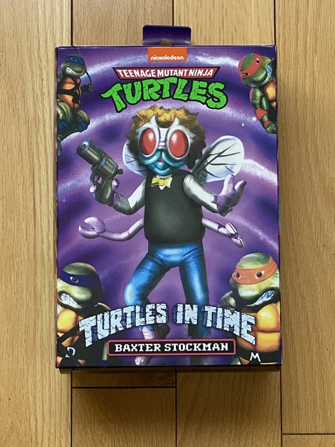 Teenage Mutant Ninja Turtles Baxter Stockman Turtles in Time NECA Figure NEW