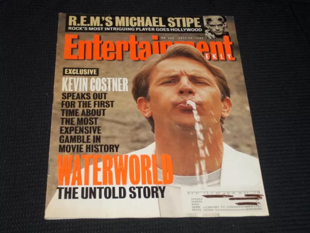 1995 July 14 Entertainment Weekly Magazine - Kevin Costner Cover - E 206