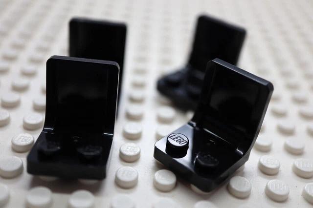 LEGO MINIFIGURE ACCESSORY seats black x 4 City Scala Star Wars NEW