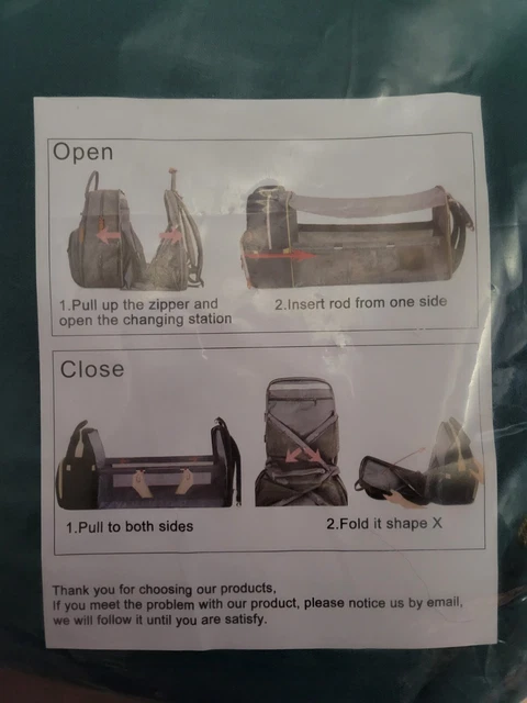 NIP Living Traveling Share Baby Diaper Bag Multi-Function Travel Waterproof 2