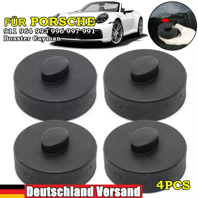 WAGENHEBERAUFNAHME ADAPTER GUMMIAUFLAGE für Porsche 911 968 HEBEBÜHNE WAGENHEBER