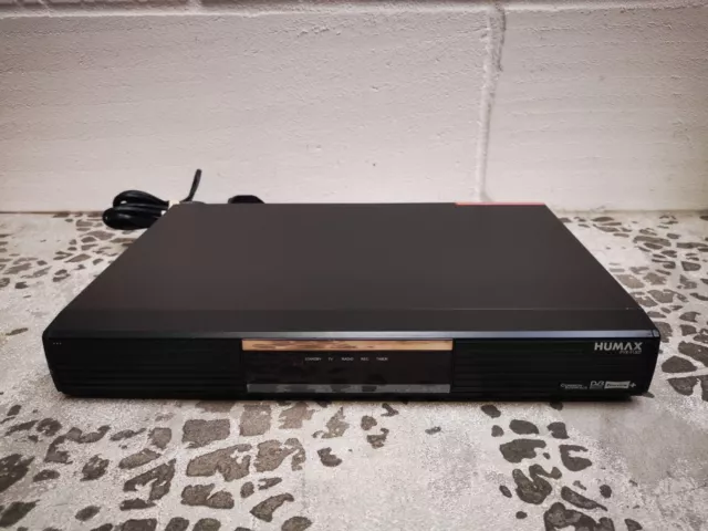 Humax PVR-9150T 160GB Freeview+ DVB TV Recorder Without HDMI (0716) Black