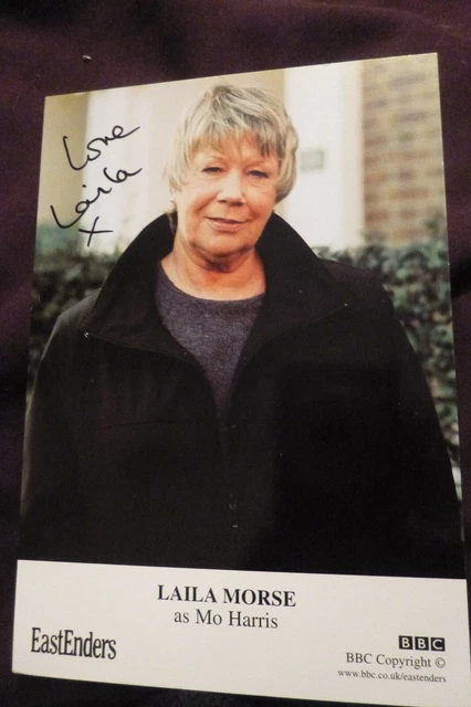 EastEnders Nil By Mouth LAILA MORSE hand signed cast card