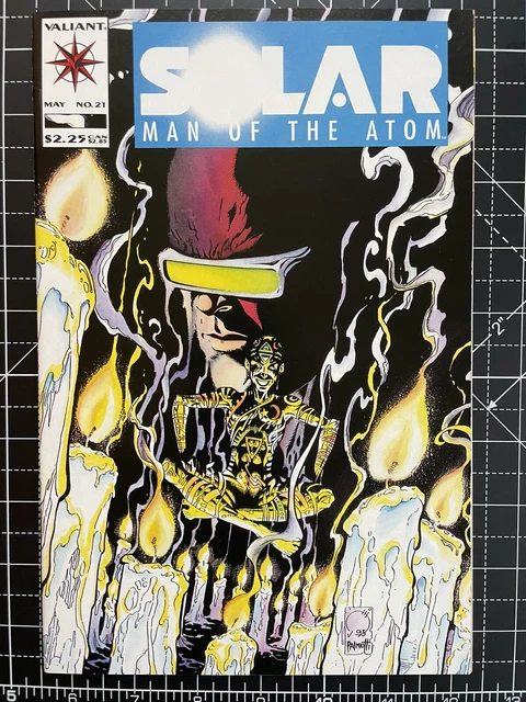 💫⚛️💫 Solar Man of the Atom Vol. 1 #21 1993 Valiant Joe Quesada High Grade