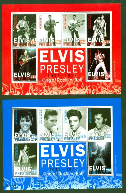 Mikronesien Micronesia 2011 - Elvis Presley The King - Nr. 2224-29 + 2230-35 **