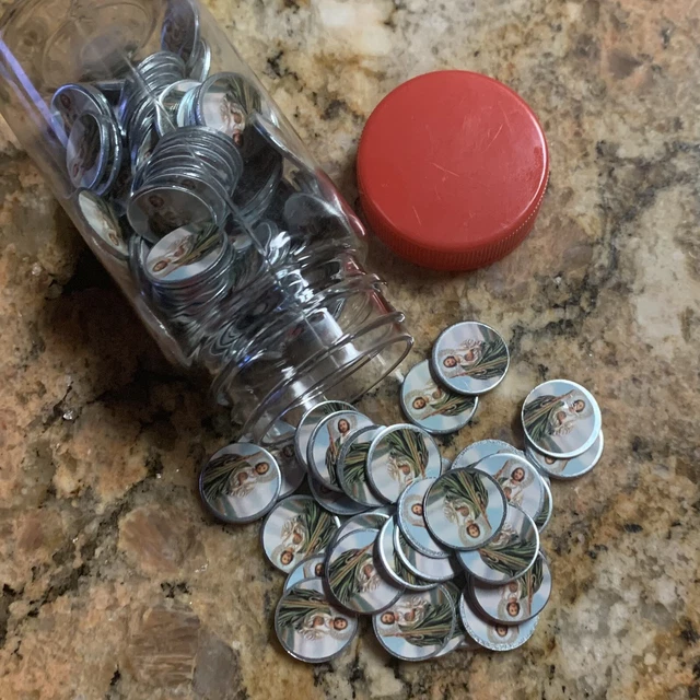 Mexican Loteria Bingo Catholic San Judas Saint (150) Magnetic Chips