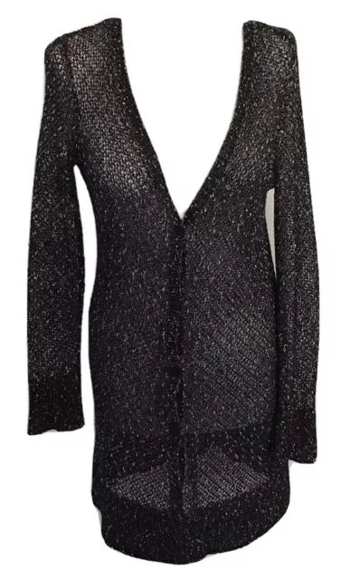 EILEEN FISHER - Baumwolle Strickjacke Größe XS