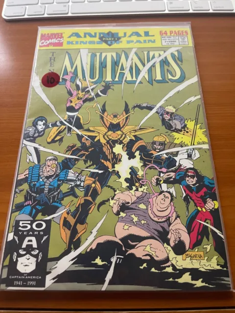 Marvel 1991 The New Mutants Annual Kings Of Pain Part 1 #7 First Printing