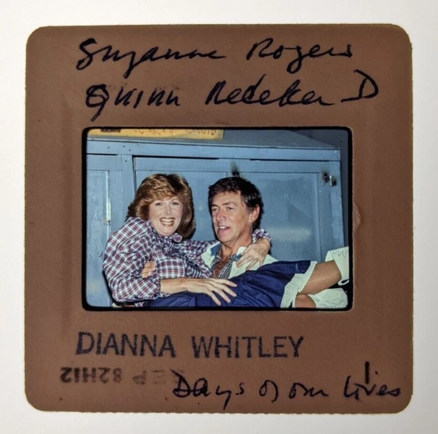 Dw6-424 Suzanne Rogers, Quinn Redeker Lot (1) 35Mm Orig Slide Via Dianna Whitley