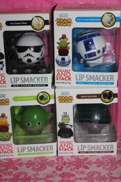 Disney Tsum Tsum Lip Smacker Star Wars Lip Balm YOUR PICK SEALED + GIFT