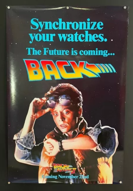 Back to the Future Part II Movie Poster Michael J. Fox 1989  *Hollywood Posters*