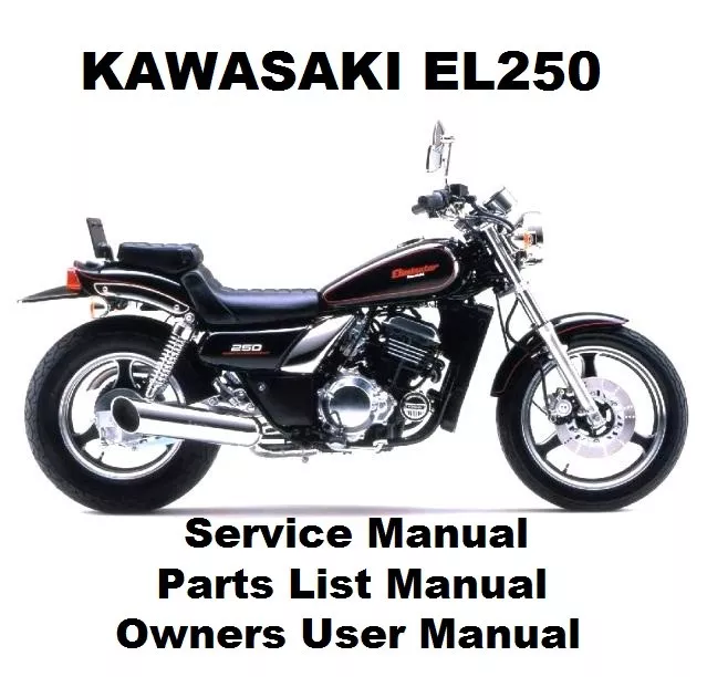 EL250 ELIMINATOR Owners Workshop Service Repair Parts Manual PDF EL 250 files