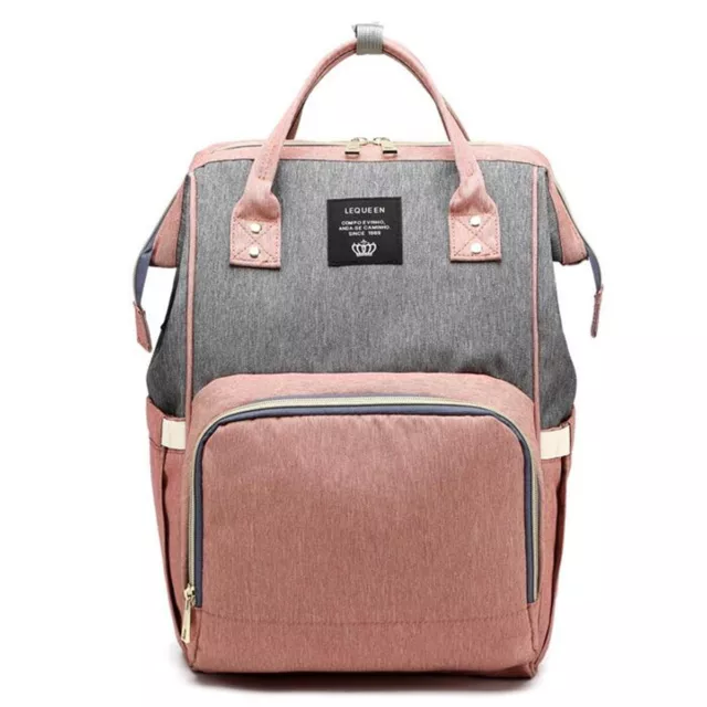 Mummy Maternity Nappy Backpack Large Capacity Changing Baby Diaper Bag
