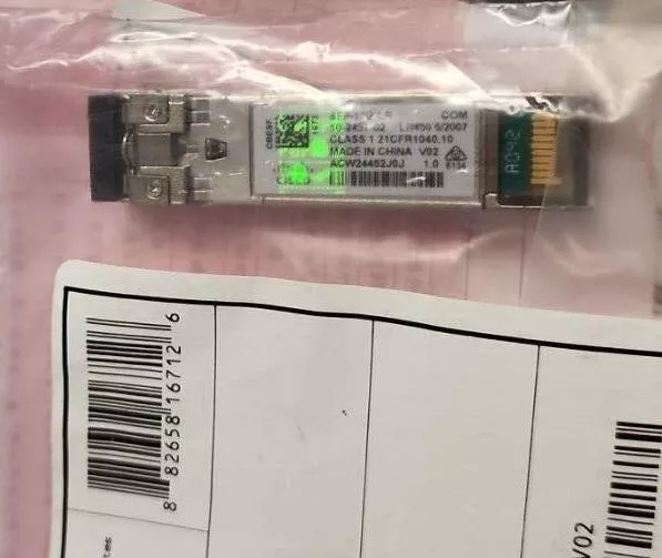 Nuovo Cisco SFP-10G-LR 10-2457-02 W/Ologramma Originale Non False! 1-YEAR