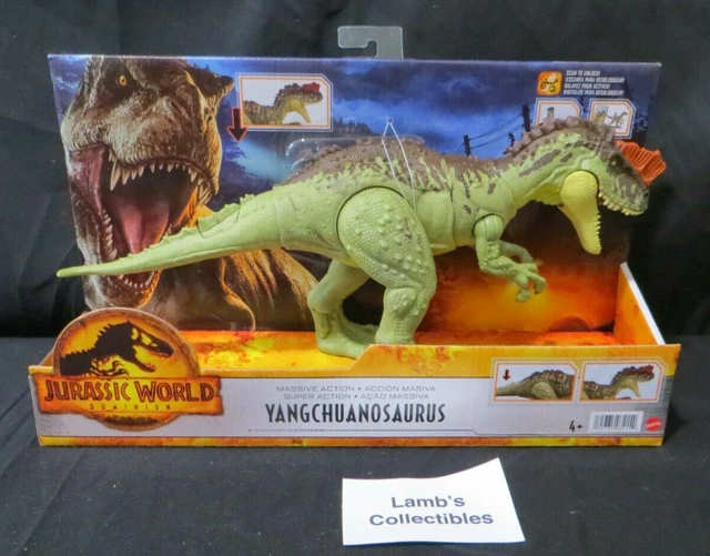 JURASSIC WORLD DOMINION Yangchuanosaurus action massive par Mattel