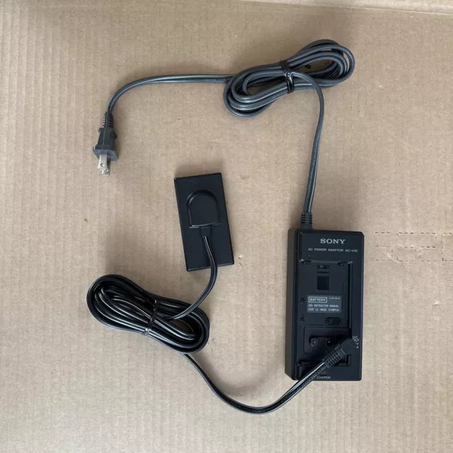 Genuine Sony AC-V30 AC Power Adapter + DK-80 DC Coupler Adapter for Camcorders