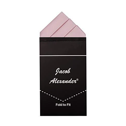 Men's Pre-Folded Triangles Pocket Square Handkerchief, 1.75 inches high