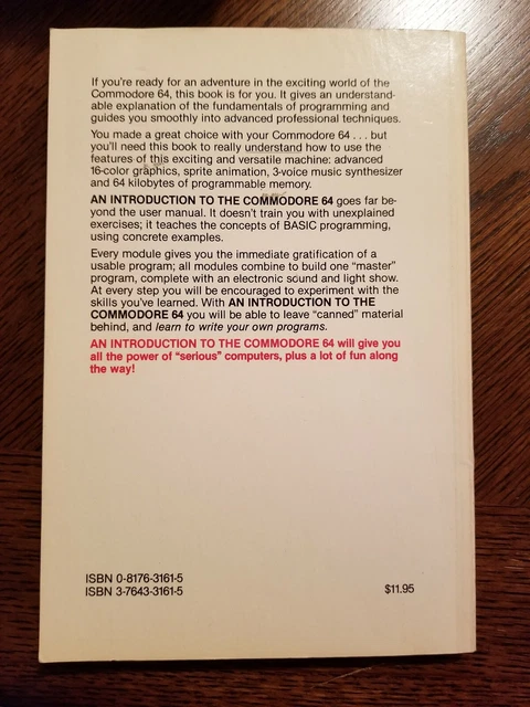 AN INTRODUCTION TO the Commodore 64: Adventures in Programming Nevin ...