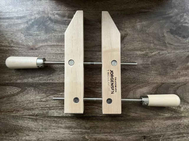 JORGENSEN 10"  Hand Screw Wood Clamp - Woodworking Adjustable Clamp - NEW