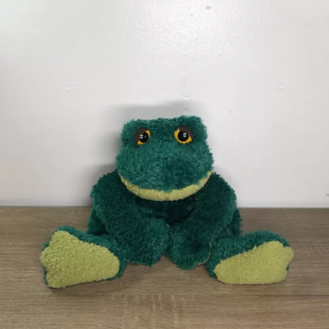 Vintage Russ Berrie Plush Frog Fleegle Stuffed Animal 1977 Rare Collectible 14"