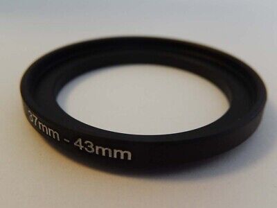 Step Up Adaptateur de filtre métal 37mm - 43mm pour Nikon, Ricoh, Sigma