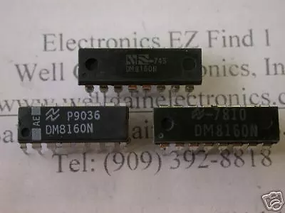 Nsc Dm8160N Tri-State 6 Bit Comparator Dip Ic New