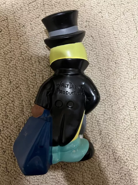 Jiminy Cricket from Pinocchio large 9.5 inch ceramic figure Disney 2