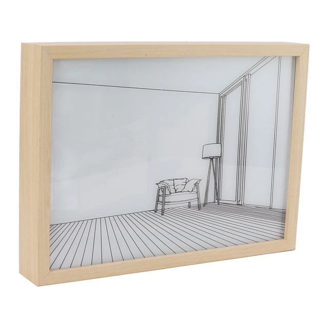 Light Shadow Photo Frame Painting Dimmable Adjustable Modes Large LED