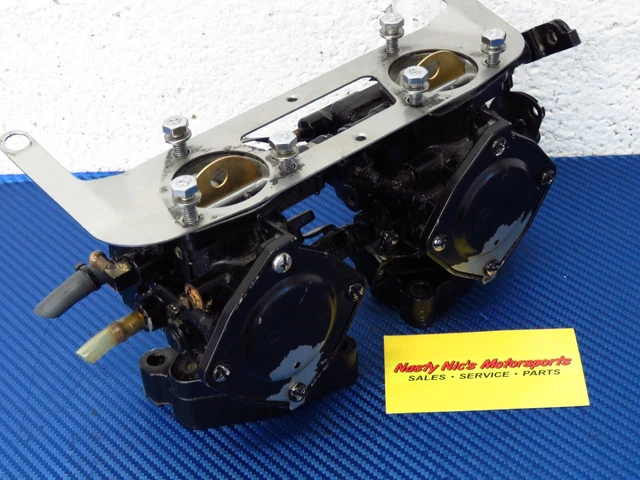 YAMAHA DUAL 38mm Mikuni CARBS 700 701 Carburetors Super jet wave raider 62t GOOD