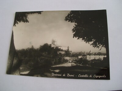 Pavia 1950 Dintorni di Broni Castello di Cigognola g spedita f 