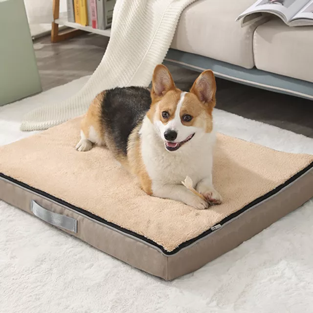 Orthopedic Memory Foam Dog Bed Pet Sleeping Cushion Sofa Removable Blanke Cover 2