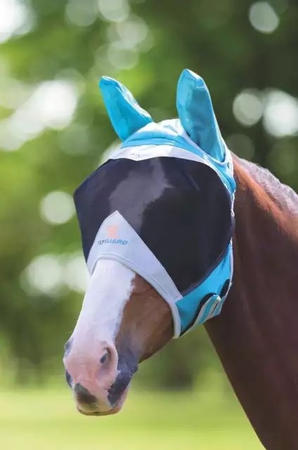 Fly Guard Pro By Shires Fine Mesh Fly Mask With Ears