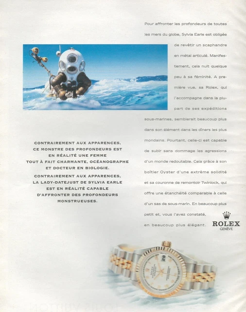 ▬► PUBLICITE ADVERTISING AD MONTRE WATCH ROLEX Oyster Perpetual Date Just 1998