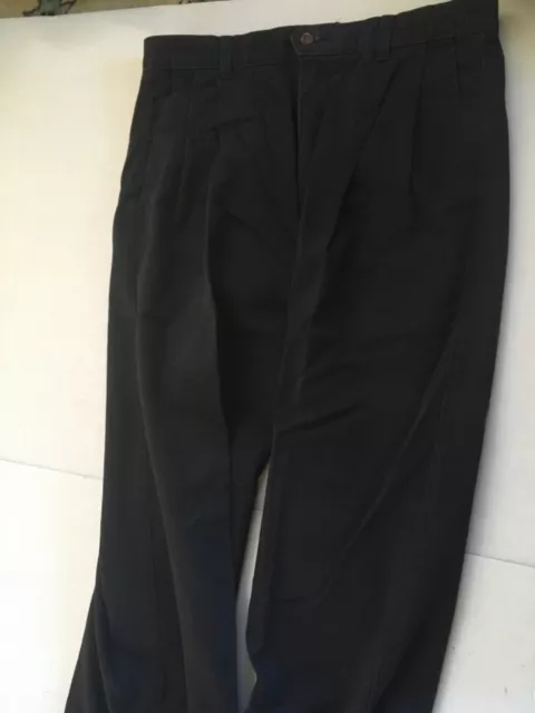 LEVIS DOCKERS MEN’S Black Classic Fit Pants 33x32 $35.00 - PicClick