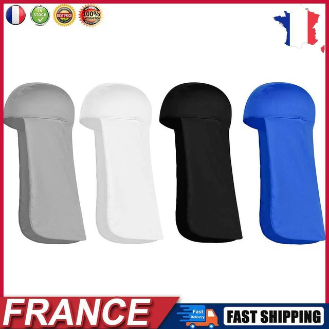 Unisex Fishing Visor Cap Outdoor Sun Protection Neck Cover for Hiking Camping fr