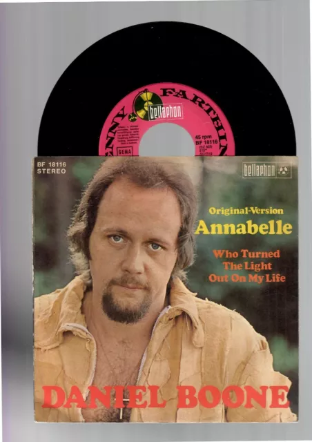 7' single Daniel Boone Annabelle.. Who turned the light