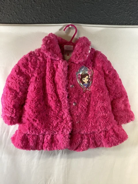 Disney Sofia the First Winter Jacket Size 2T (A18)