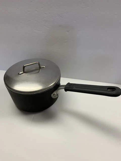 Magnalite GHC Professional 3 Quart Saucepan with Lid Anodized Aluminum USA VTG
