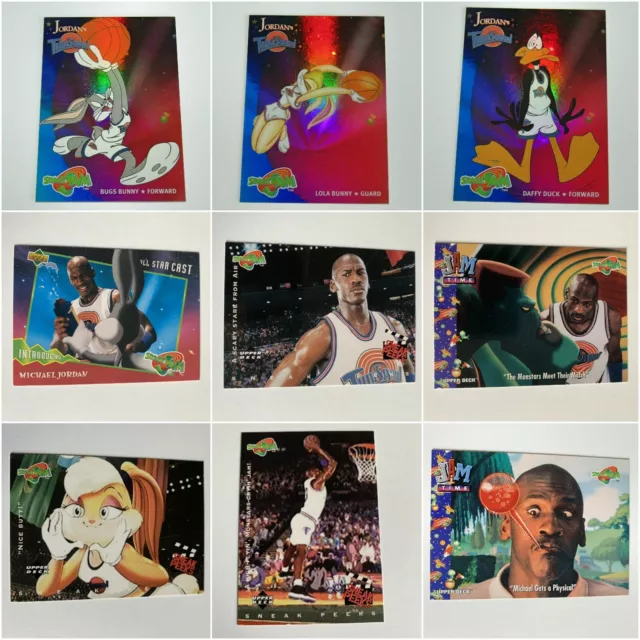 Space Jam Michael Jordan Trading Cards Card Bugs Bunny Upper Deck 1996